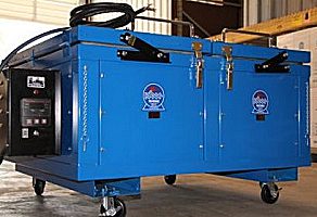 preheat industrial oven